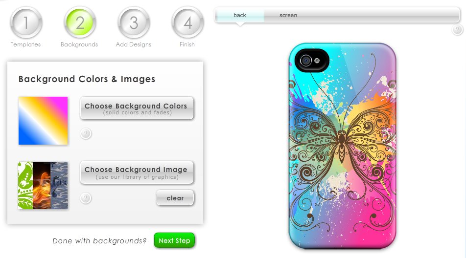Customize your own case designs with our easy app in minutes! Customize your own case designs with our easy app in minutes!
